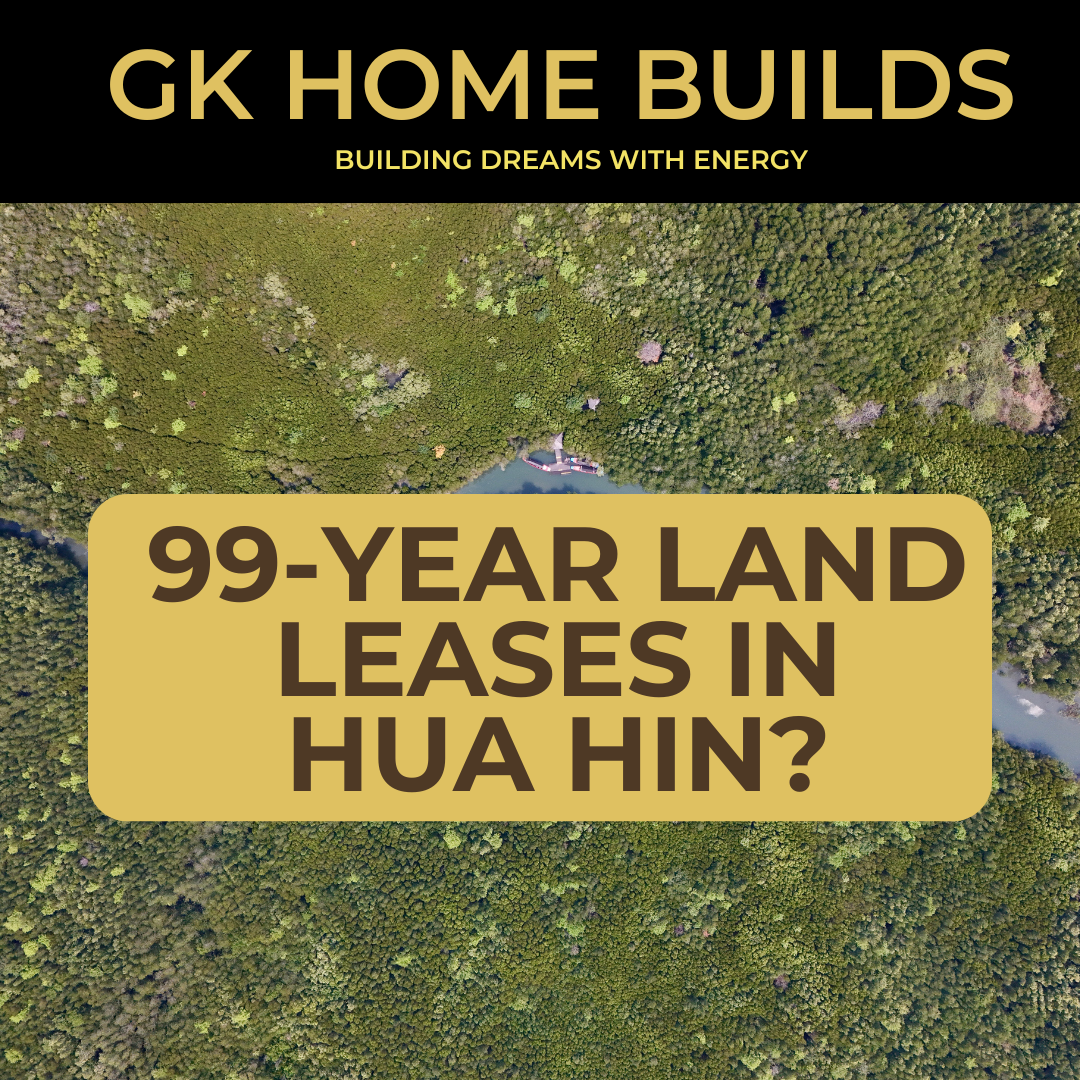 99 year land leases hua hin